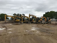Earthworks work from Cambridge Construction Company